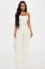 Staying Up All Night Lace Jumpsuit - Black sold by Fashion Nova
