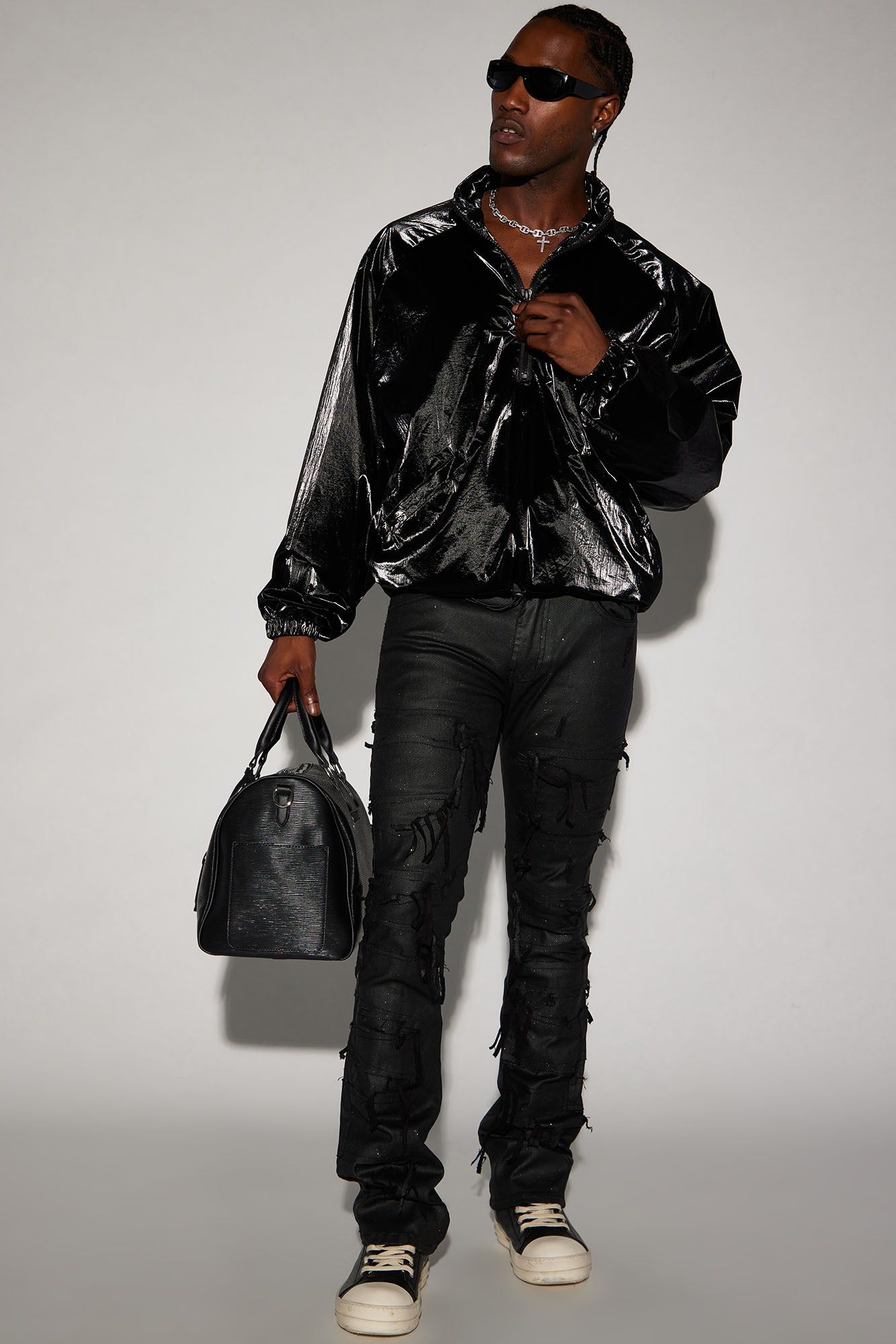 El Prado Nylon Anorak - Black sold by Fashion Nova product image thumbnail 2