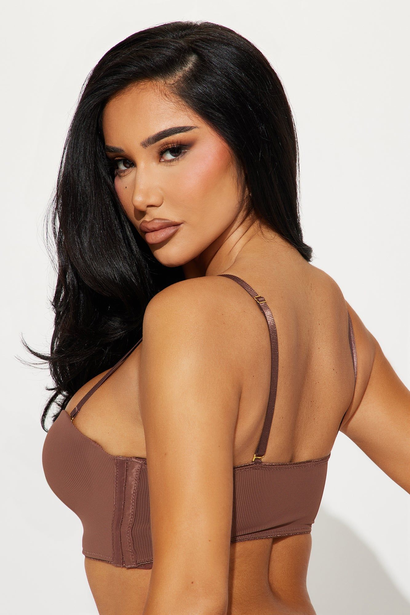 Pick Me Up Multi Way Strapless Bra - Brown sold by Fashion Nova product image thumbnail 3