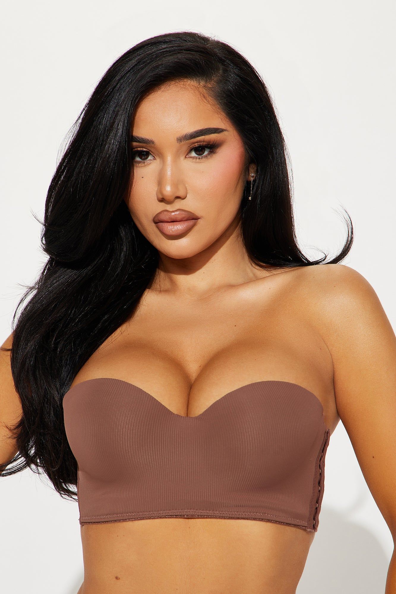 Pick Me Up Multi Way Strapless Bra - Brown sold by Fashion Nova product image thumbnail 4
