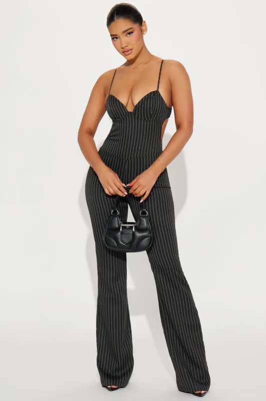 5 O Clock Jumpsuit - Black/combo sold by Fashion Nova