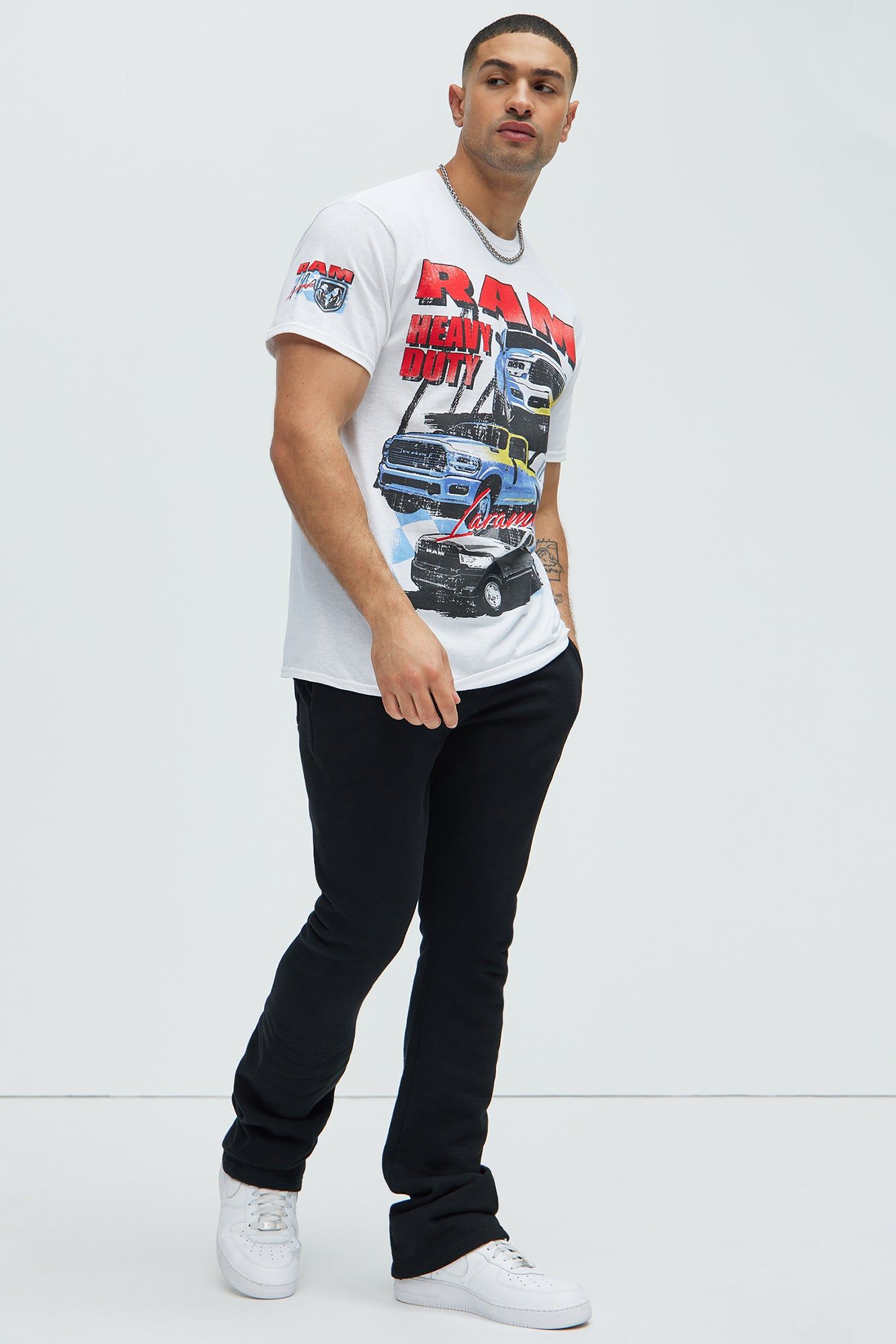 Ram Heavy Duty Trucks Short Sleeve Tee - White sold by Fashion Nova product image thumbnail 3