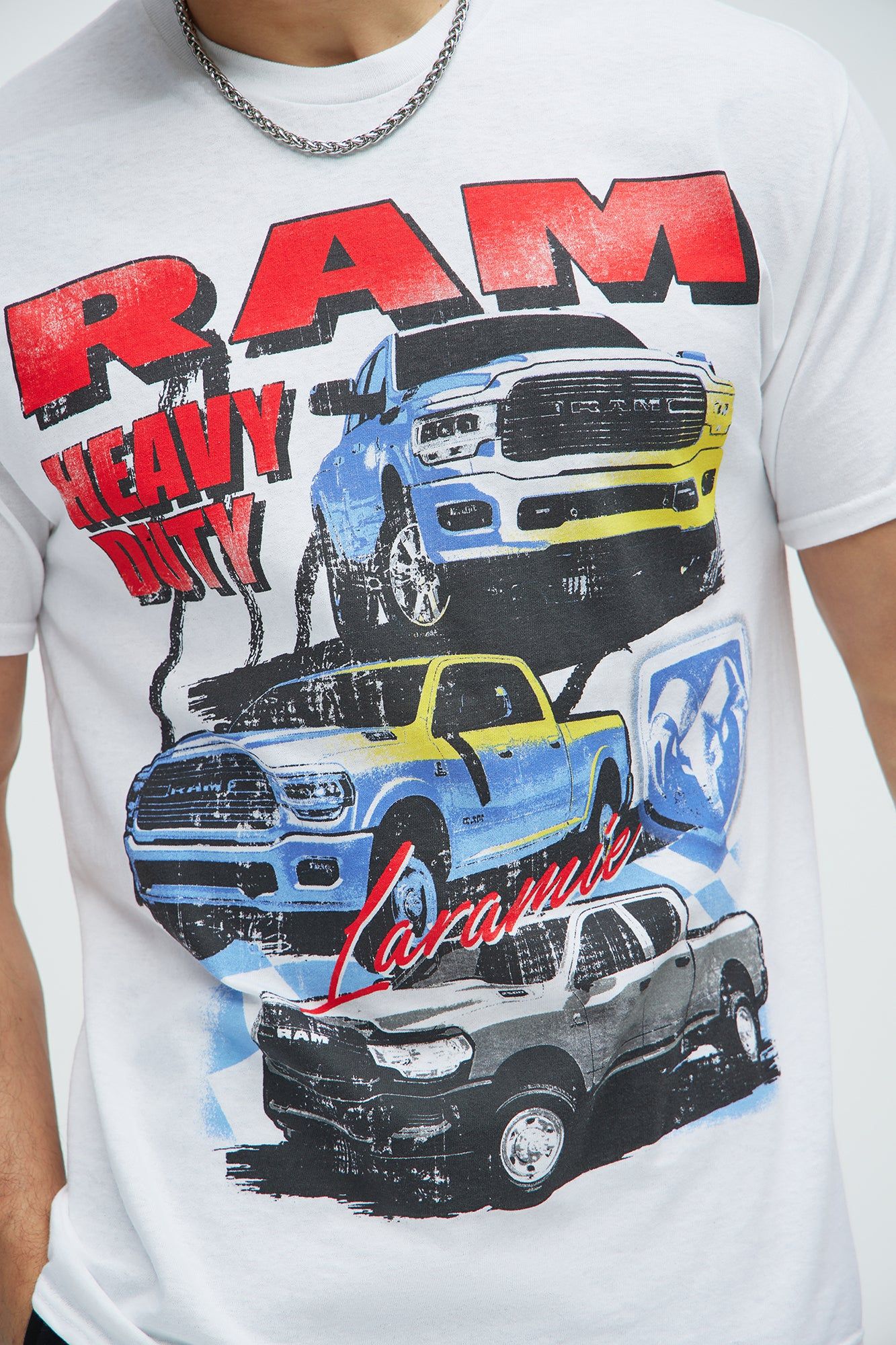 Ram Heavy Duty Trucks Short Sleeve Tee - White sold by Fashion Nova product image thumbnail 2