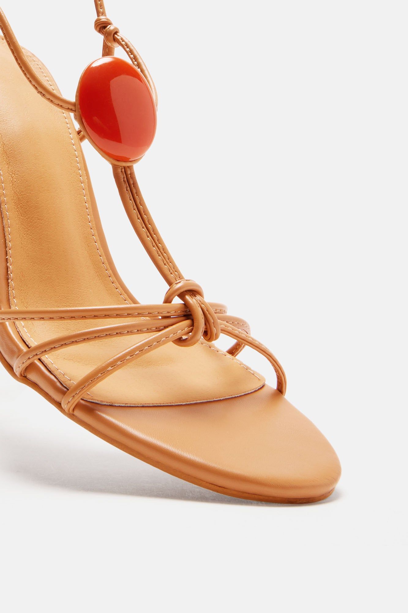 Bahama Mama Wrap Up Heels - Tan sold by Fashion Nova product image thumbnail 3