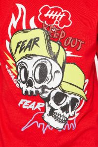 Mini Rebel Short Sleeve Tee - Red sold by Fashion Nova