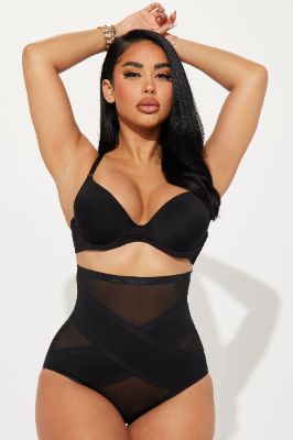 Hold It Together Brief Shapewear - Black sold by Fashion Nova