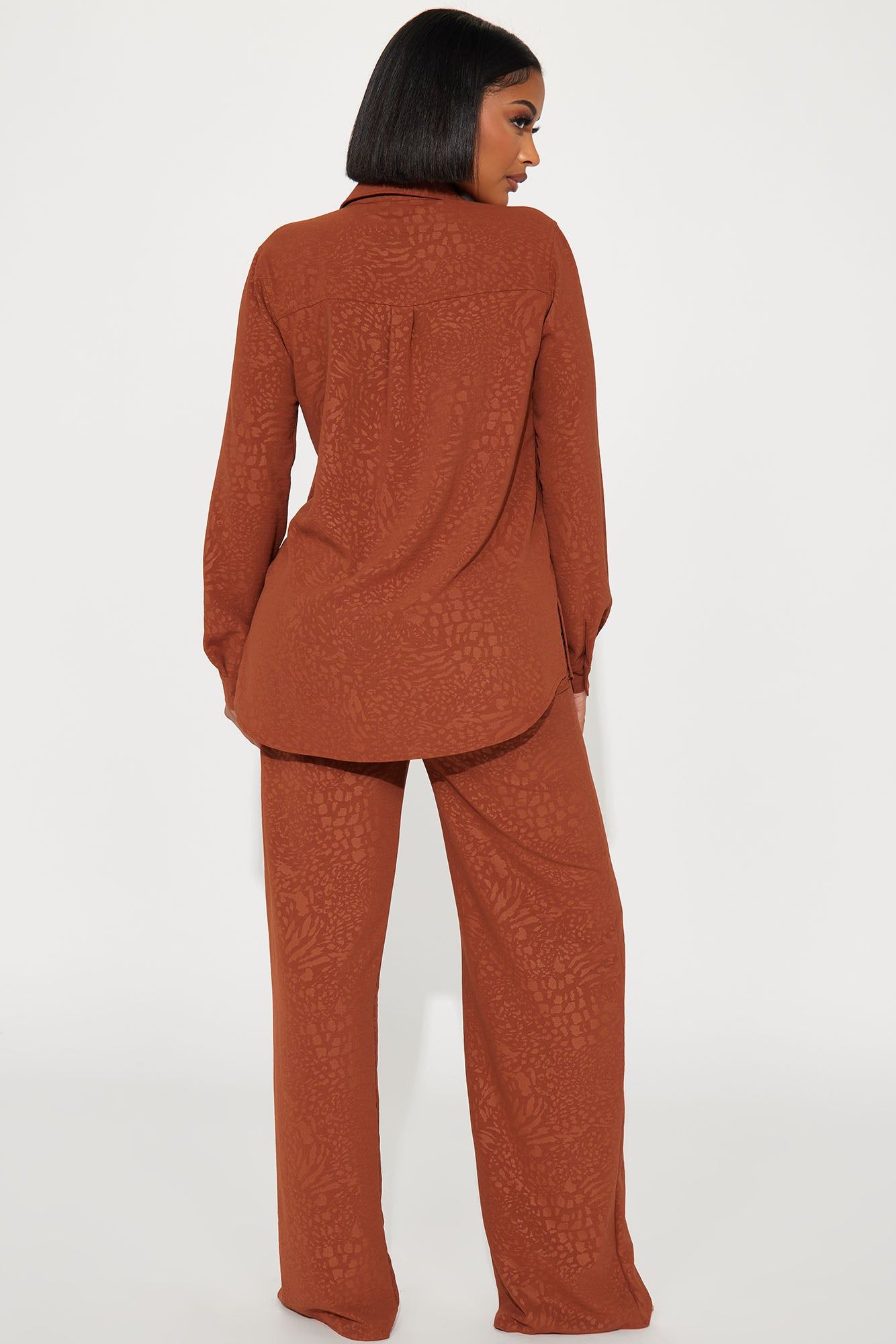 Wild Side Pant Set - Chocolate sold by Fashion Nova product image thumbnail 4