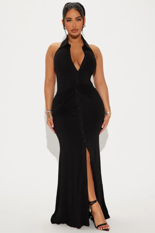 You Better Maxi Dress - Black sold by Fashion Nova