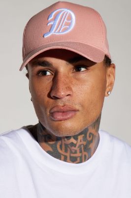 Detroit Snapback Hat - Mauve sold by Fashion Nova