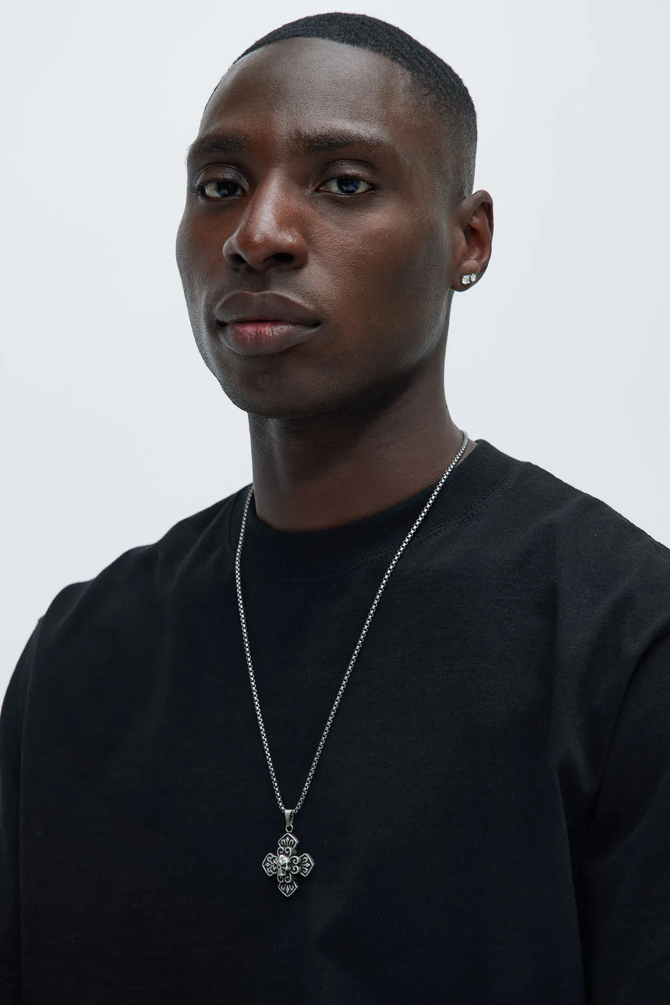 Ed Hardy Metal Necklace Chain - Silver sold by Fashion Nova product image thumbnail 3