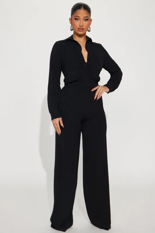 Makenzie Jumpsuit - Black sold by Fashion Nova