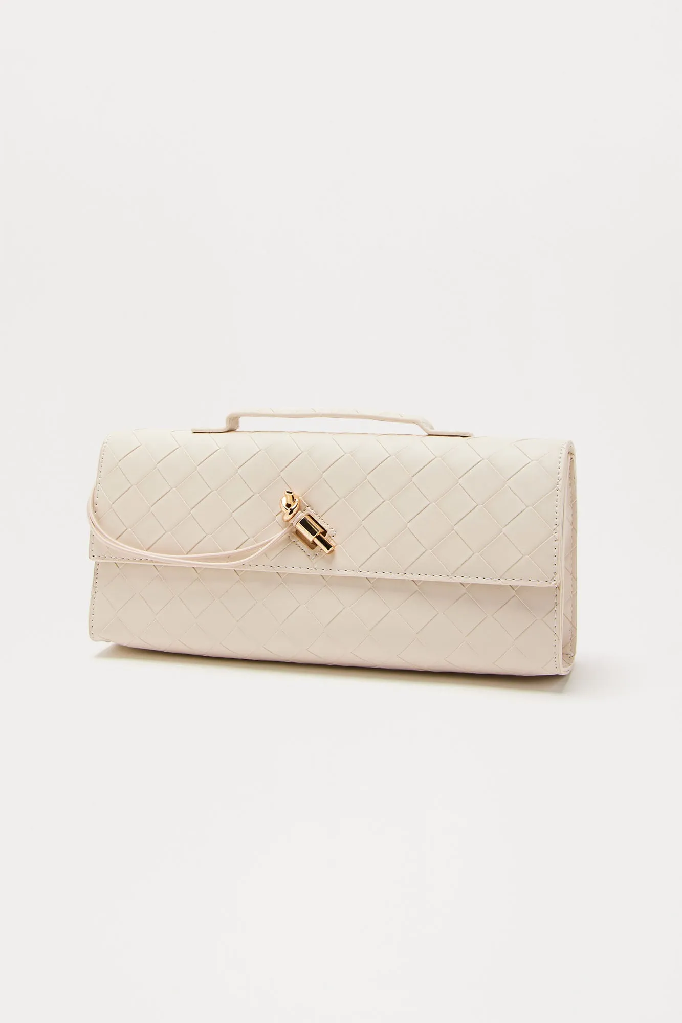Veronica Woven Handbag - Ivory sold by Fashion Nova product image thumbnail 4