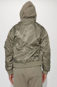 Day By Day Utility Bomber Jacket - Olive sold by Fashion Nova