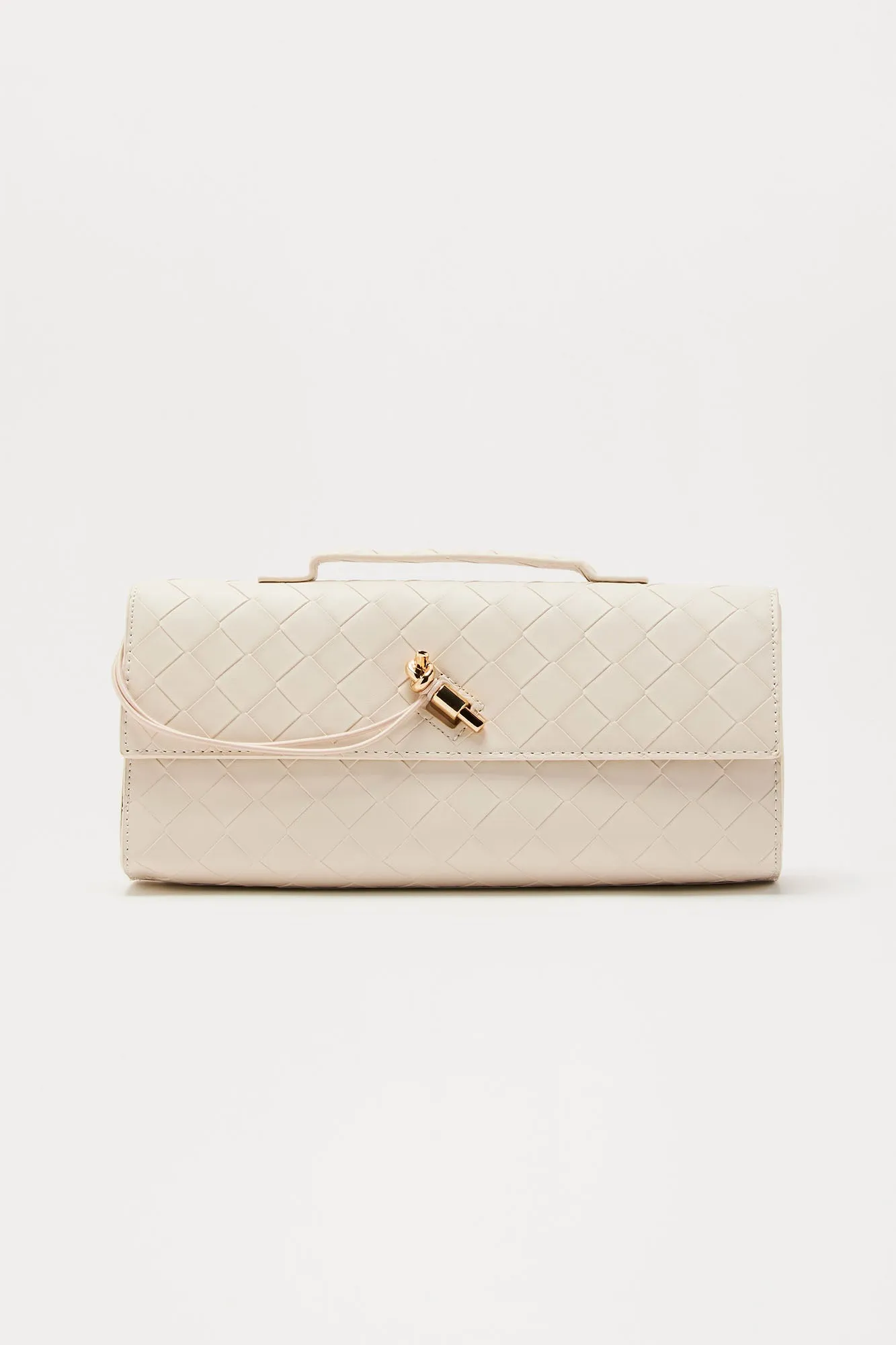 Veronica Woven Handbag - Ivory sold by Fashion Nova product image thumbnail 3