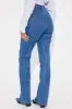 Making Deposits Crossover Stretch Bootcut Jeans - Medium Wash sold by Fashion Nova