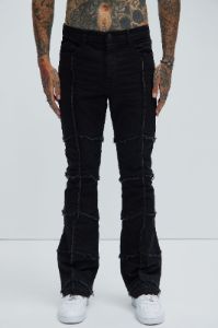 On Repeat Cargo Flare Pants - Black sold by Fashion Nova