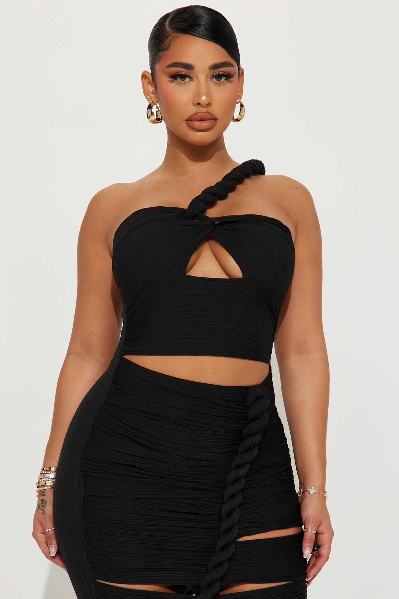 Twist It Up Maxi Dress - Black sold by Fashion Nova product image thumbnail 2