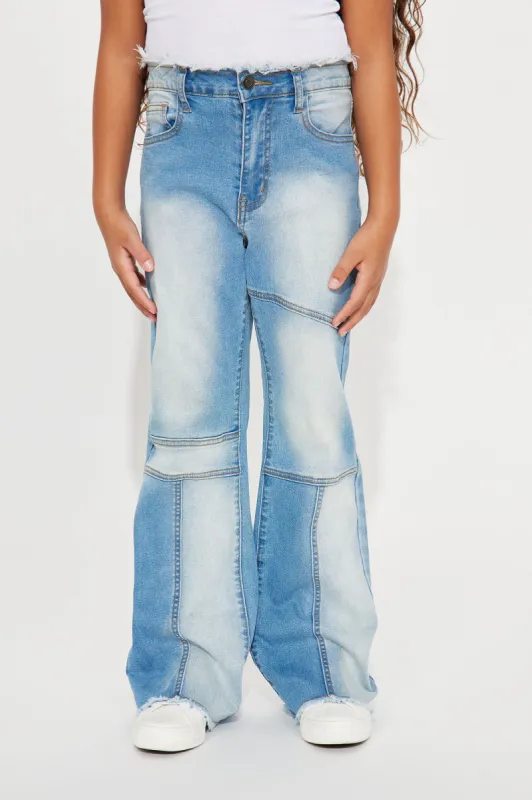 Mini Constructed That Way Flare Jean - Light Wash sold by Fashion Nova