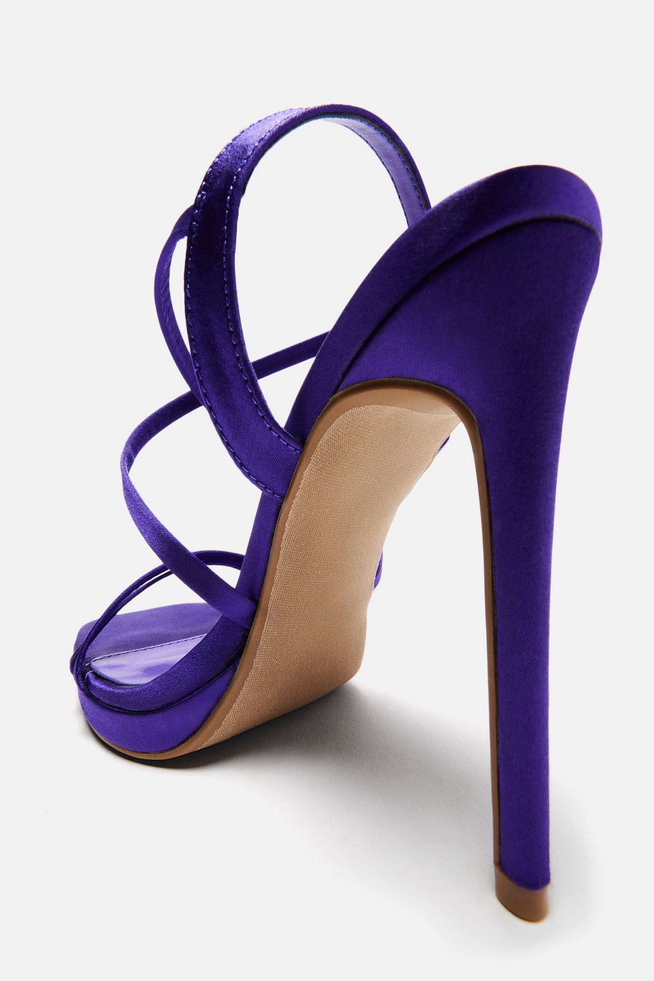 Solina Heeled Sandals - Purple sold by Fashion Nova product image thumbnail 5