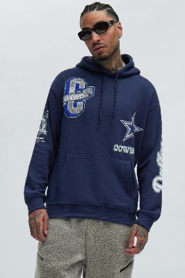 Cowboys Campus Hoodie - Navy sold by Fashion Nova