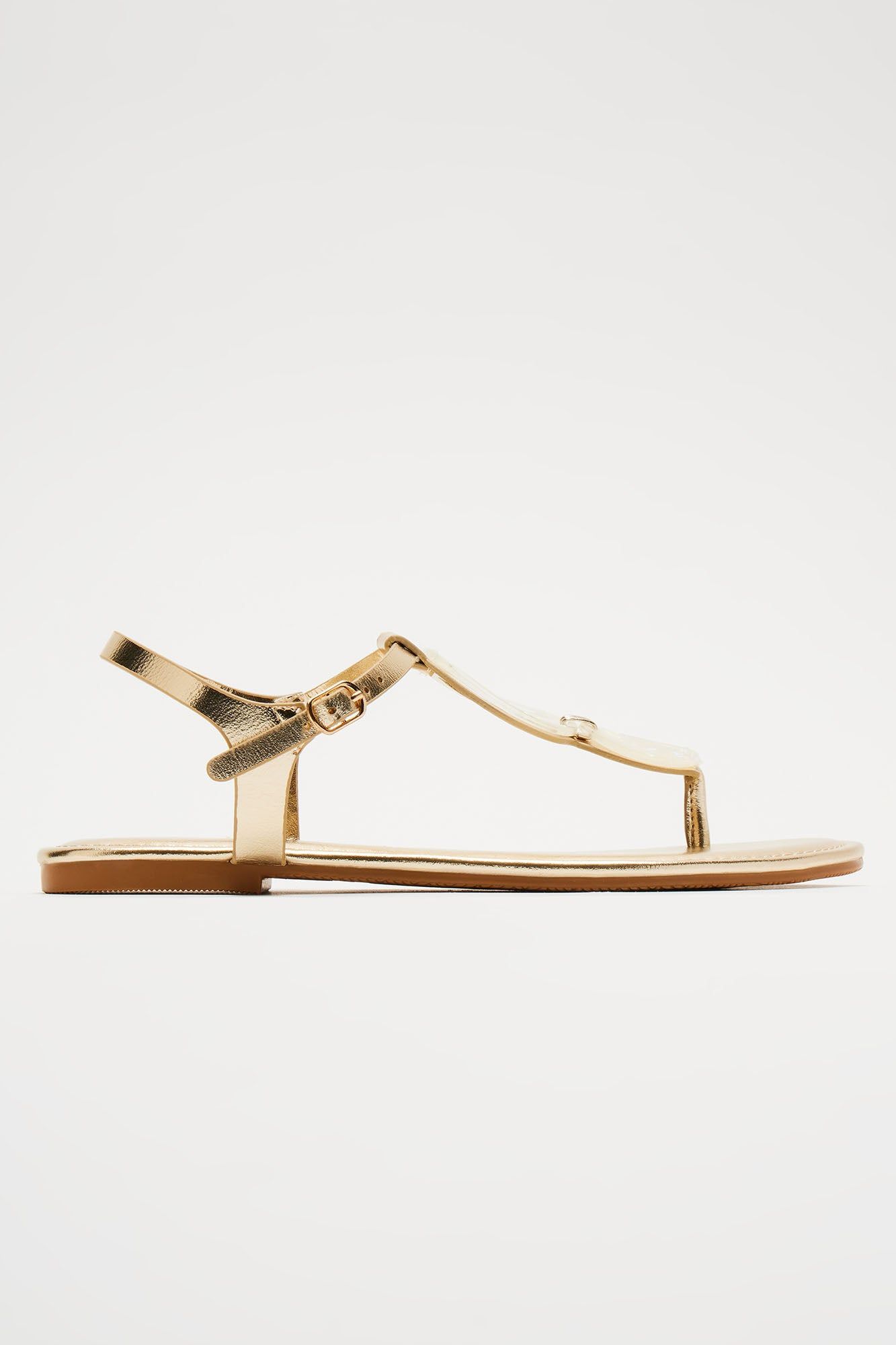 Warmer Days Sandals - Gold sold by Fashion Nova product image thumbnail 4