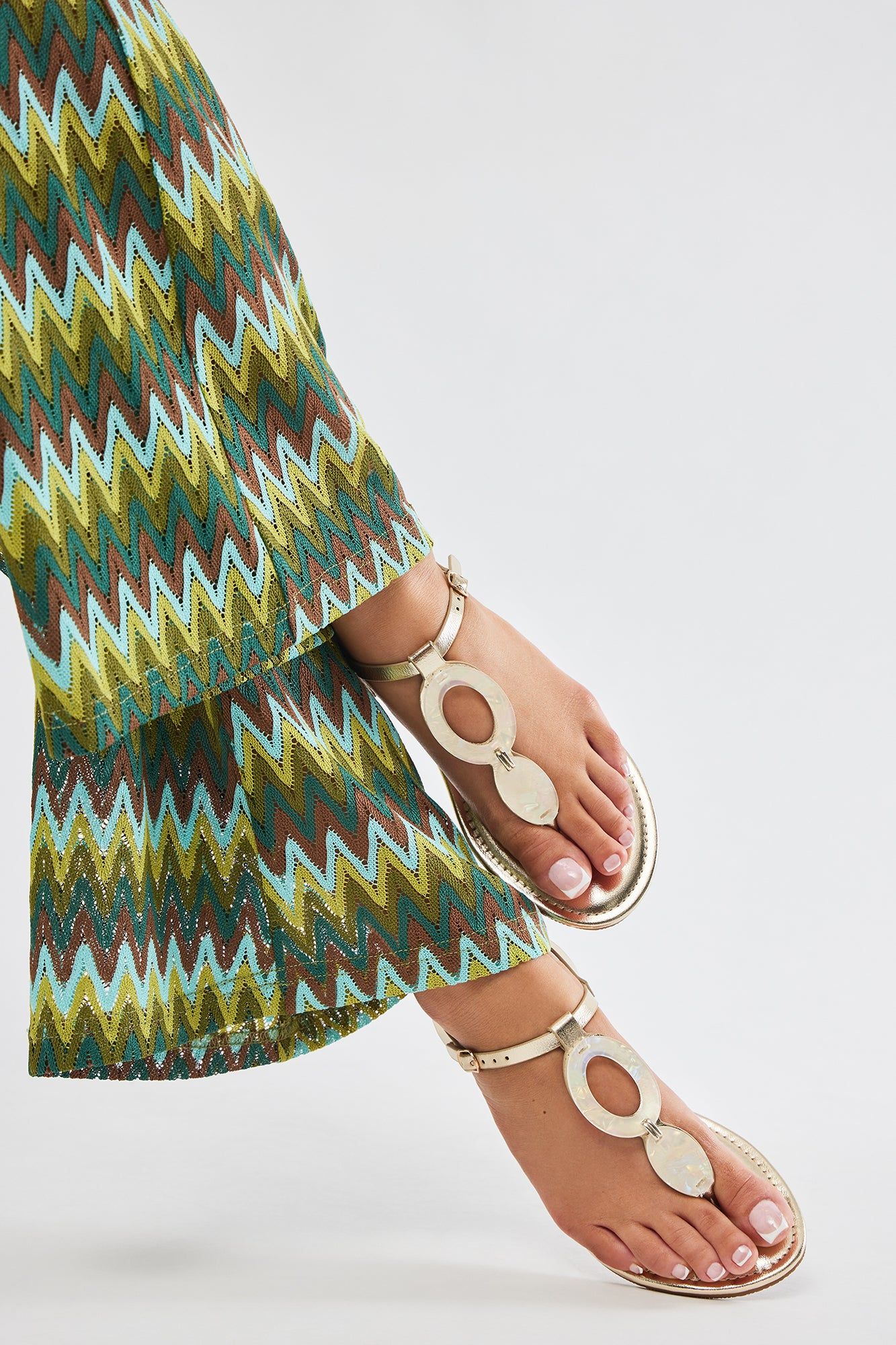 Warmer Days Sandals - Gold sold by Fashion Nova