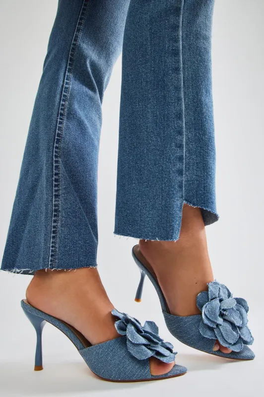 Looking Cute Mules - Denim sold by Fashion Nova