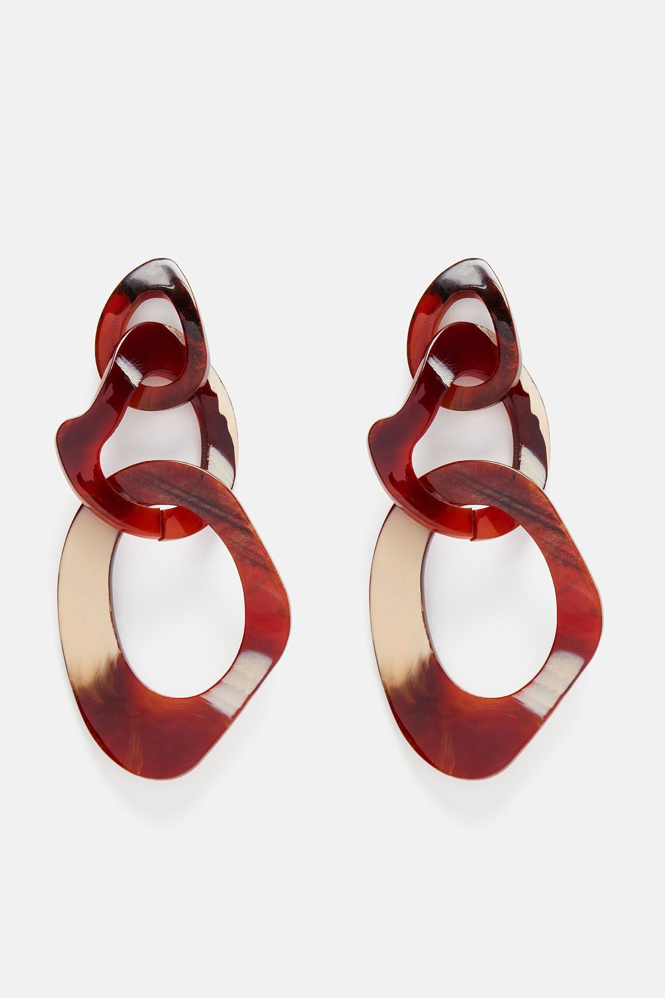 Boho Dreams Earrings - Brown/combo sold by Fashion Nova product image thumbnail 3