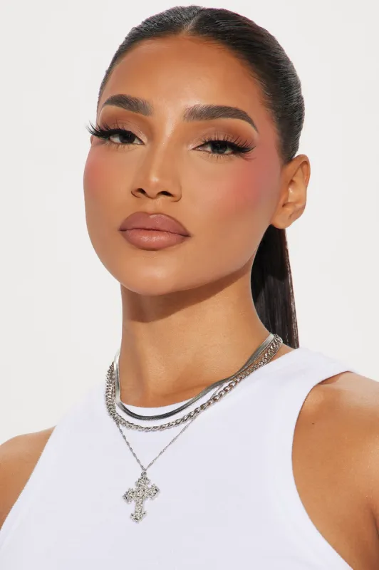 God's Favorite Necklace - Silver sold by Fashion Nova