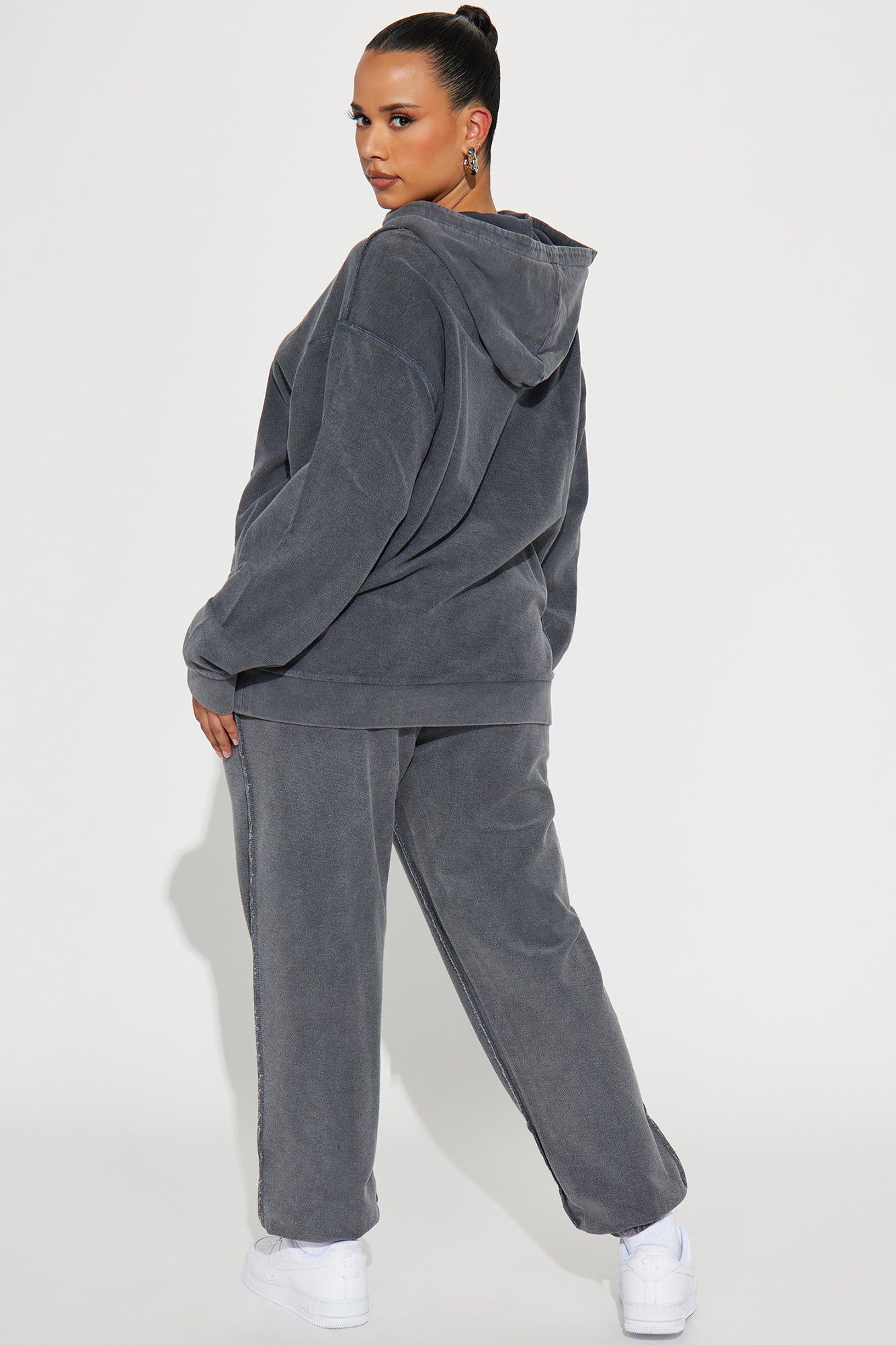 Always A Rebel Sweatsuit - Charcoal sold by Fashion Nova product image thumbnail 10