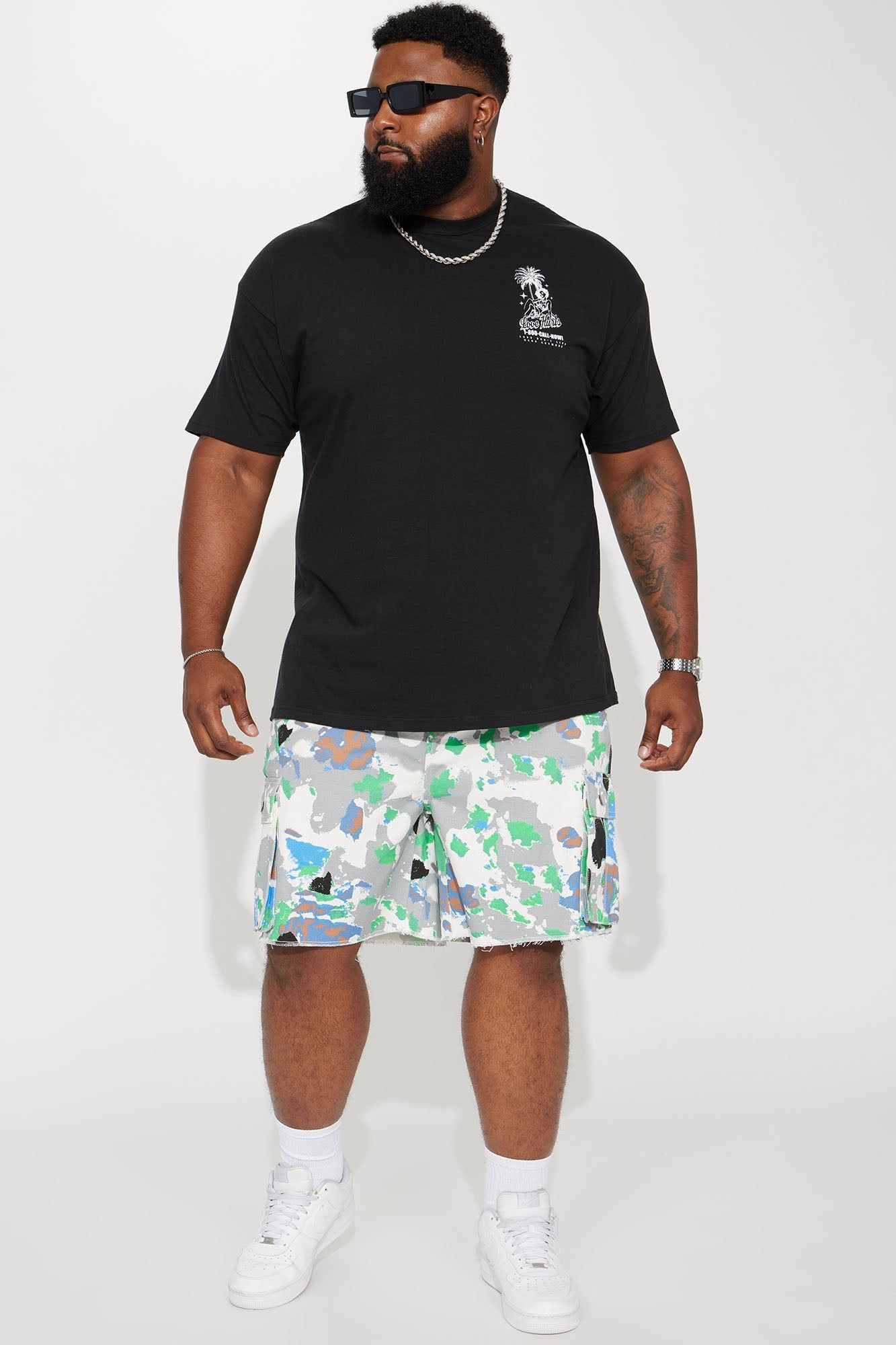 Love Hurts Call Now Short Sleeve Tee - Black sold by Fashion Nova product image thumbnail 6