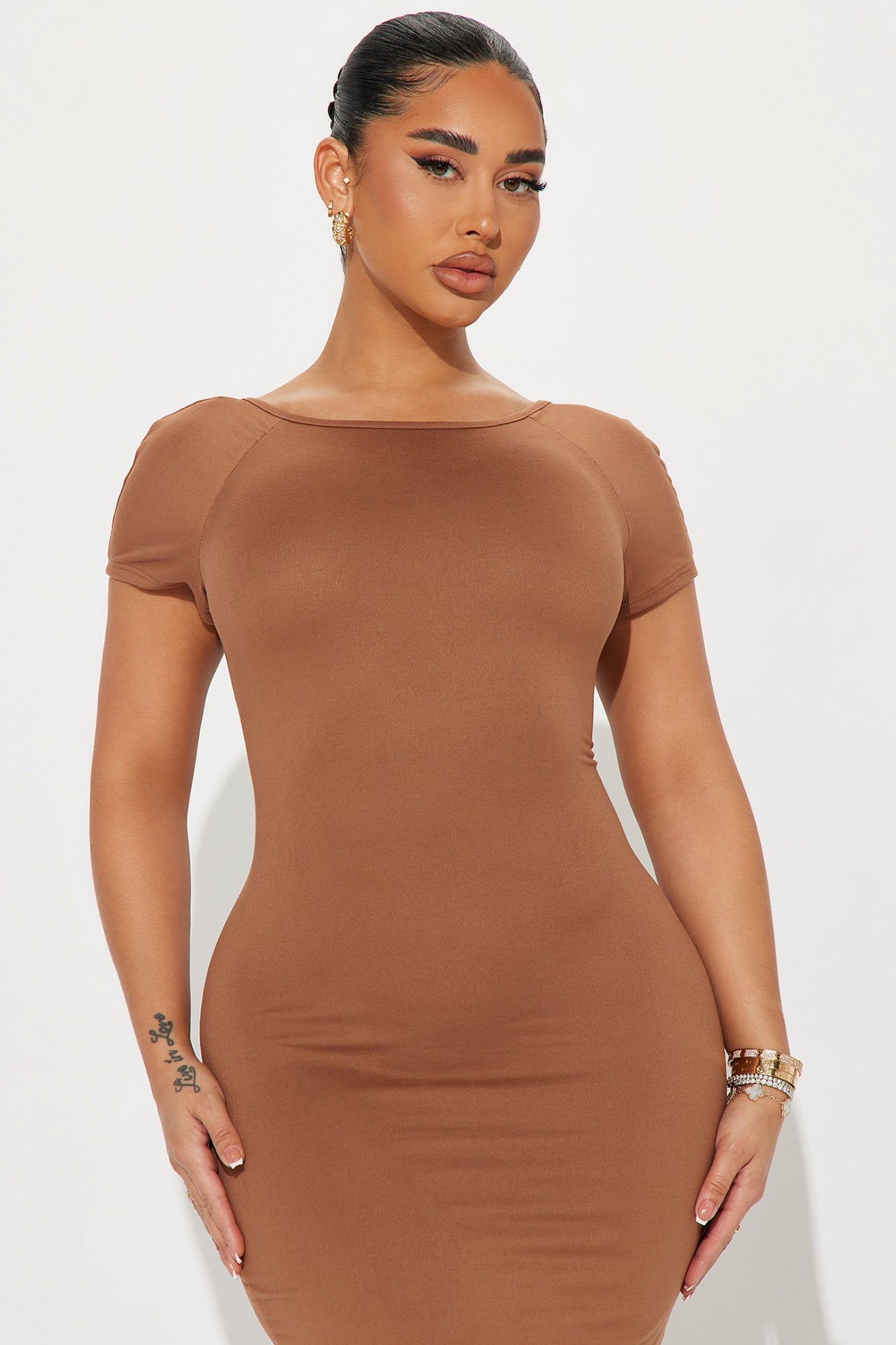 Da Baddie Faux Leather Trucker Jacket - Blue sold by Fashion Nova product image thumbnail 5