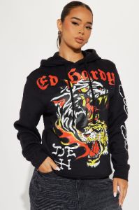 Ed Hardy Panther hoodie - Black sold by Fashion Nova
