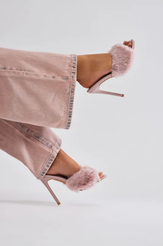 Best Girlfriend Mules - Mauve sold by Fashion Nova