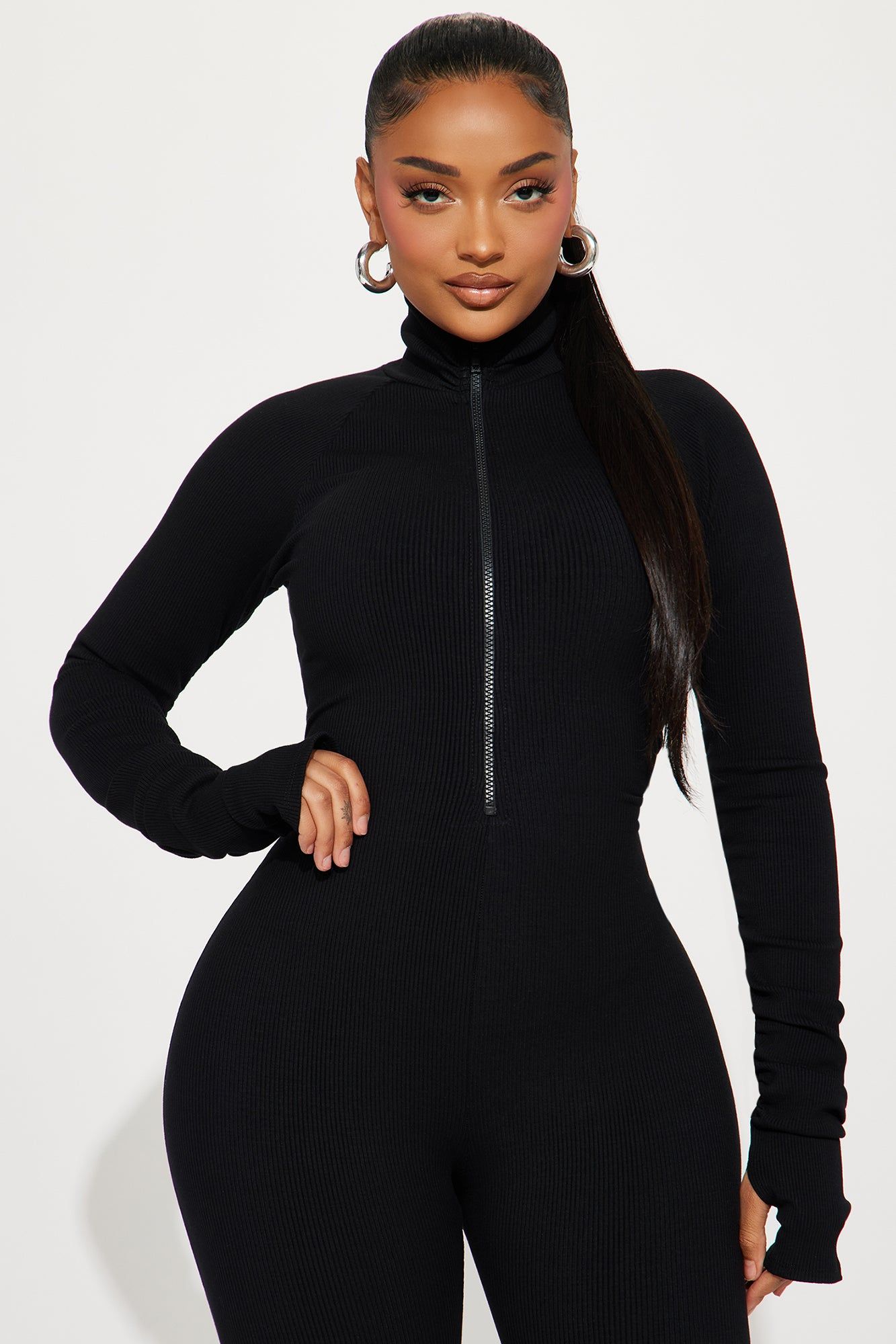 Justine Snatched Jumpsuit - Black sold by Fashion Nova product image thumbnail 2