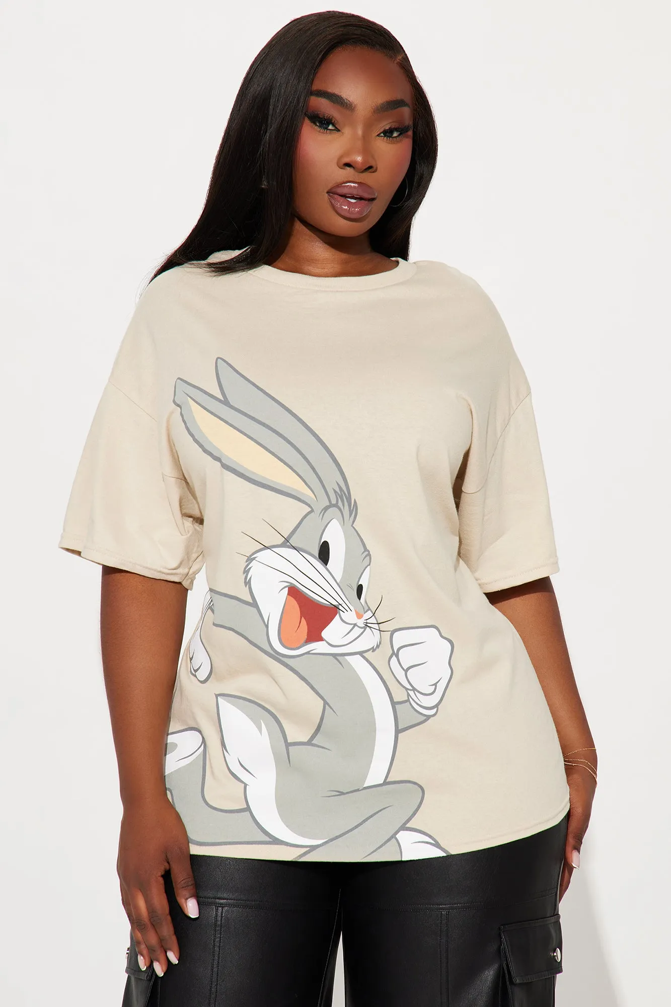 Bugs Bunny Love Graphic Tee - Sand sold by Fashion Nova product image thumbnail 4