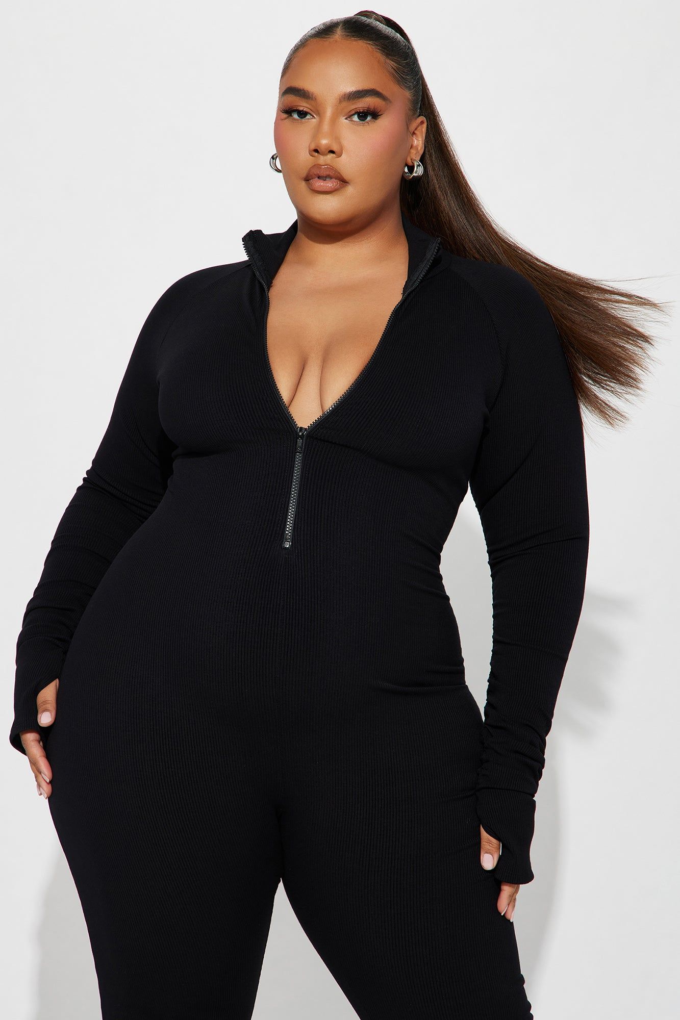 Justine Snatched Jumpsuit - Black sold by Fashion Nova product image thumbnail 5