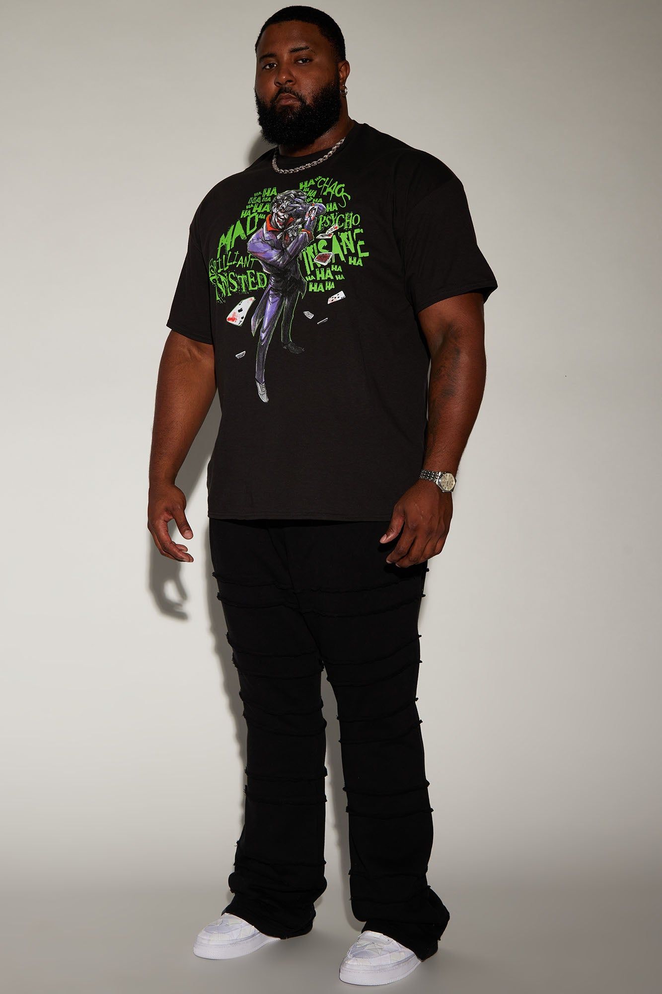 The Twisted Joker Short Sleeve Tee - Black sold by Fashion Nova product image thumbnail 5