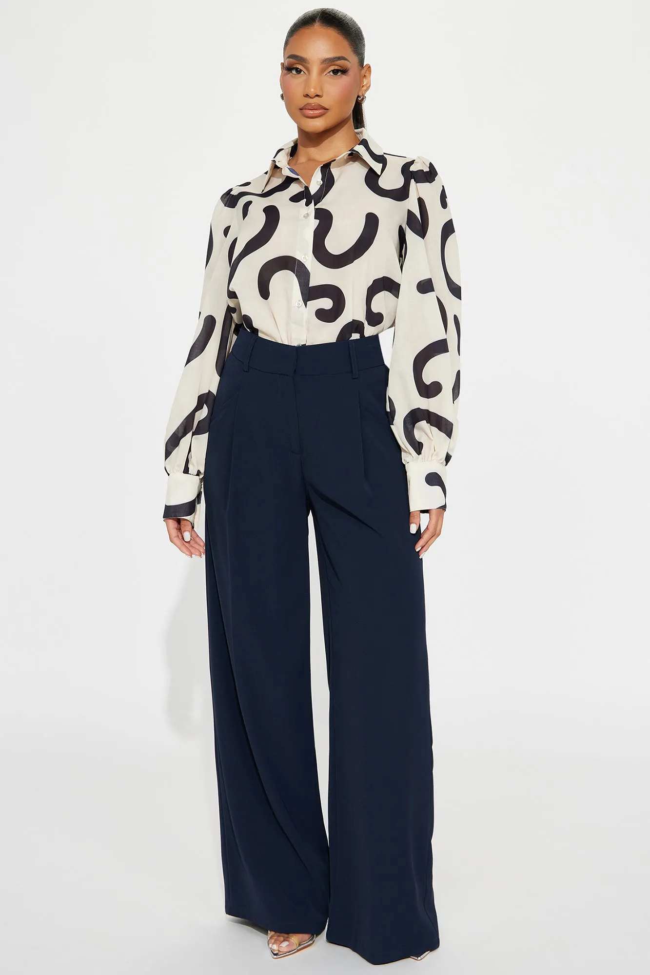 Out Of Line Shirt - Taupe/combo sold by Fashion Nova product image thumbnail 2