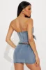 Sasha Micro Mini Skirt Set - Medium Wash sold by Fashion Nova