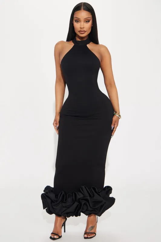 Beauty And Grace Maxi Dress - Black sold by Fashion Nova
