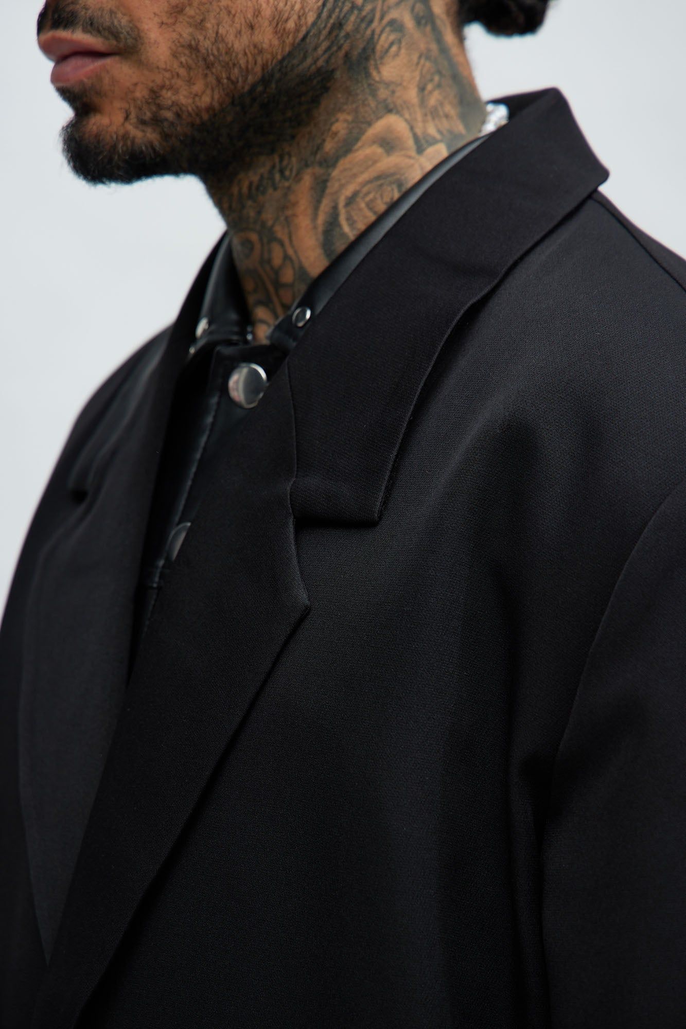 Anchor Double Breasted Suit Jacket - Black sold by Fashion Nova product image thumbnail 3