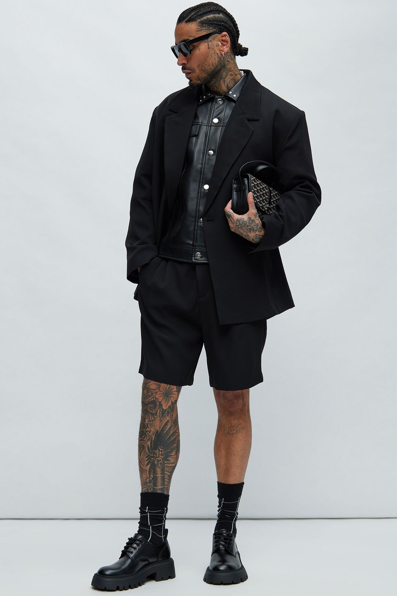 Anchor Double Breasted Suit Jacket - Black sold by Fashion Nova product image thumbnail 2