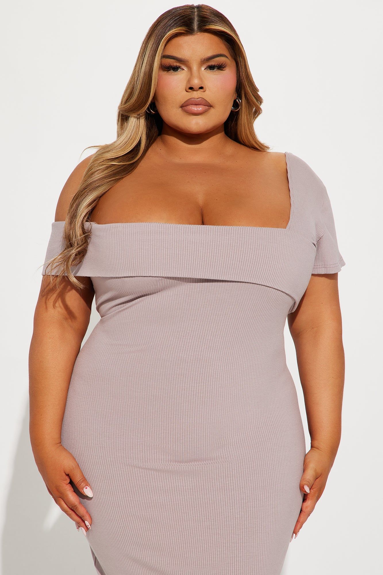 Skye Snatched Maxi Dress - Sand sold by Fashion Nova product image thumbnail 5
