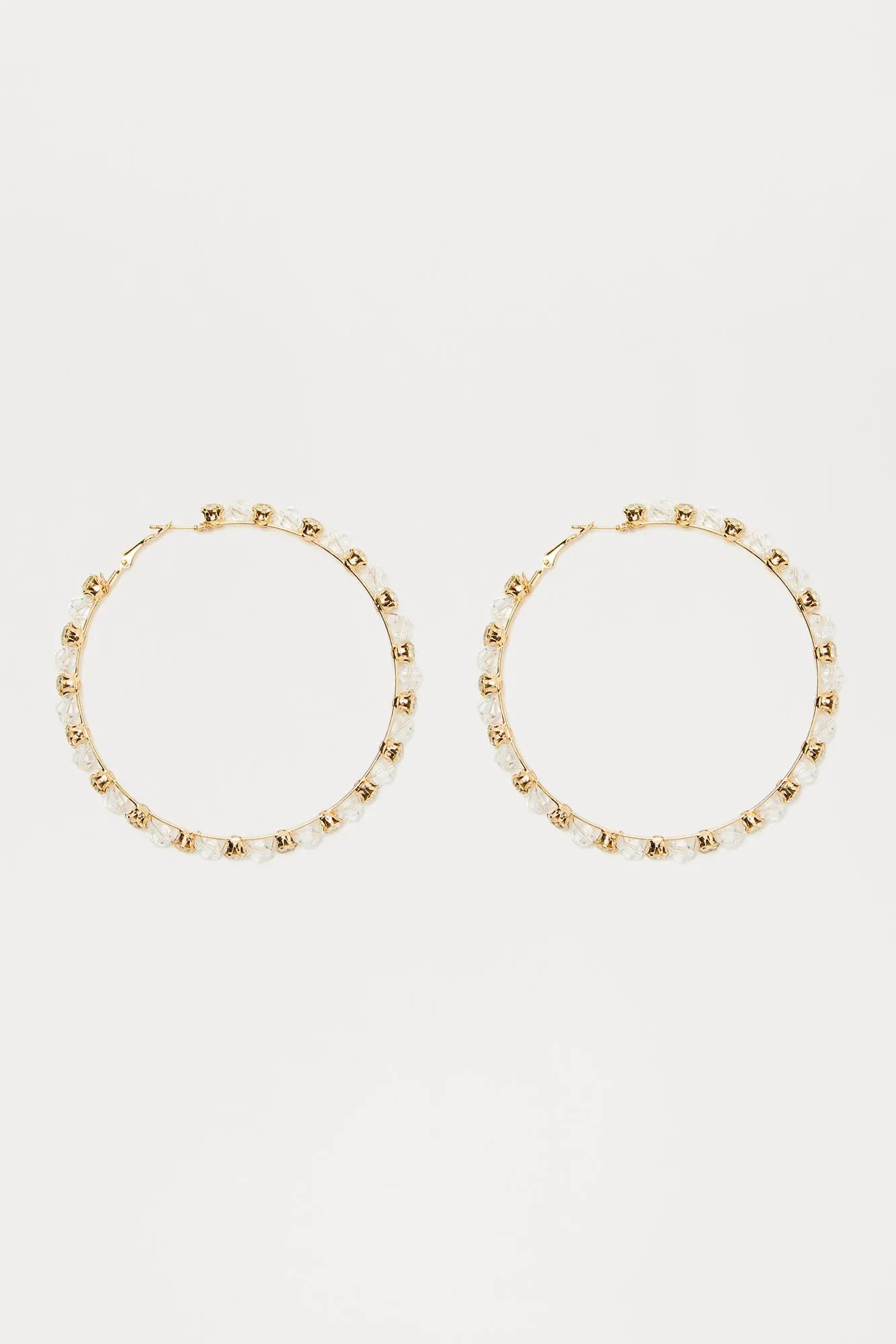 Bring On The Bubbly Hoop Earrings - Gold sold by Fashion Nova product image thumbnail 3