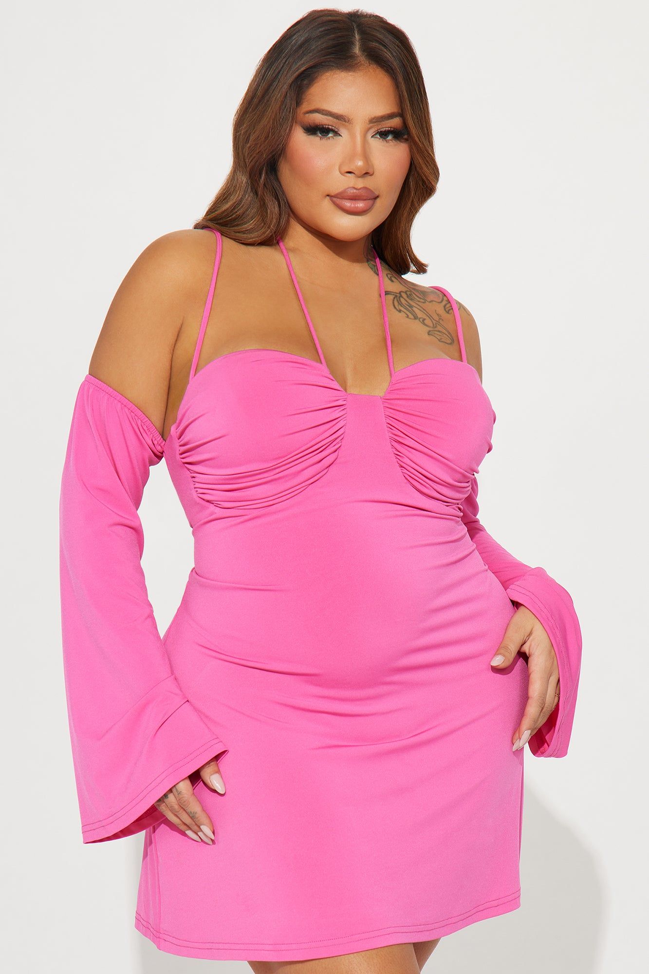 Clara Mini Dress - Pink sold by Fashion Nova product image thumbnail 5