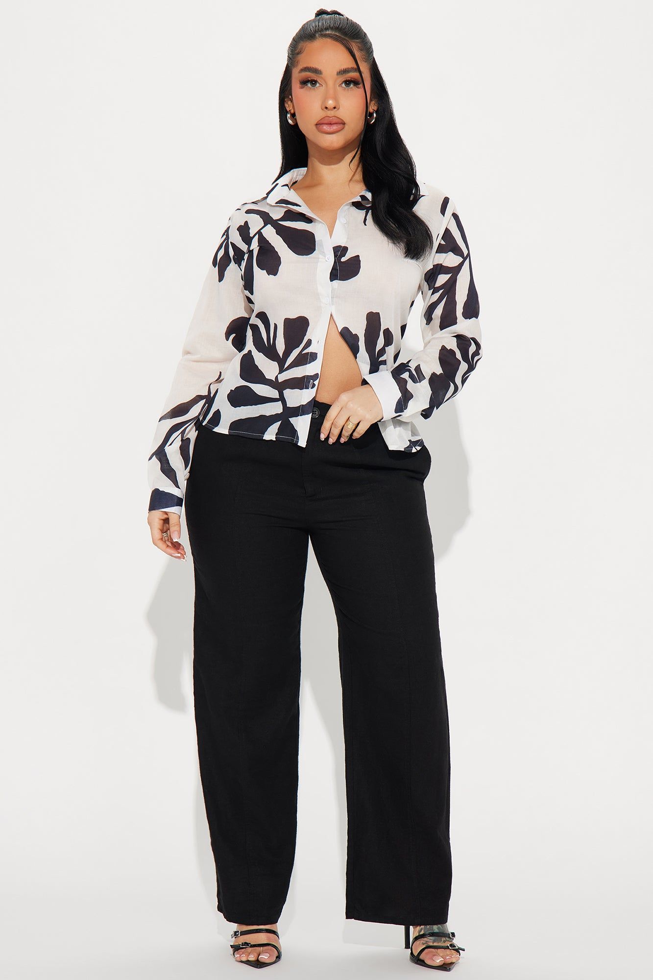 Find Me At Sea Shirt - Ivory/combo sold by Fashion Nova product image thumbnail 2