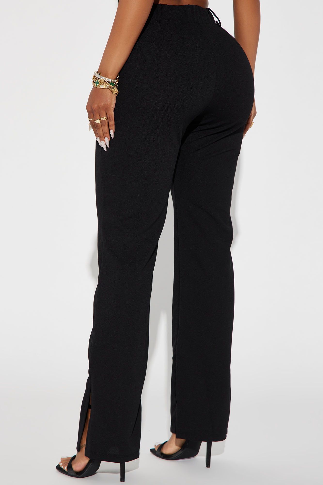 Presley Flare Leg Trouser - Black sold by Fashion Nova product image thumbnail 3