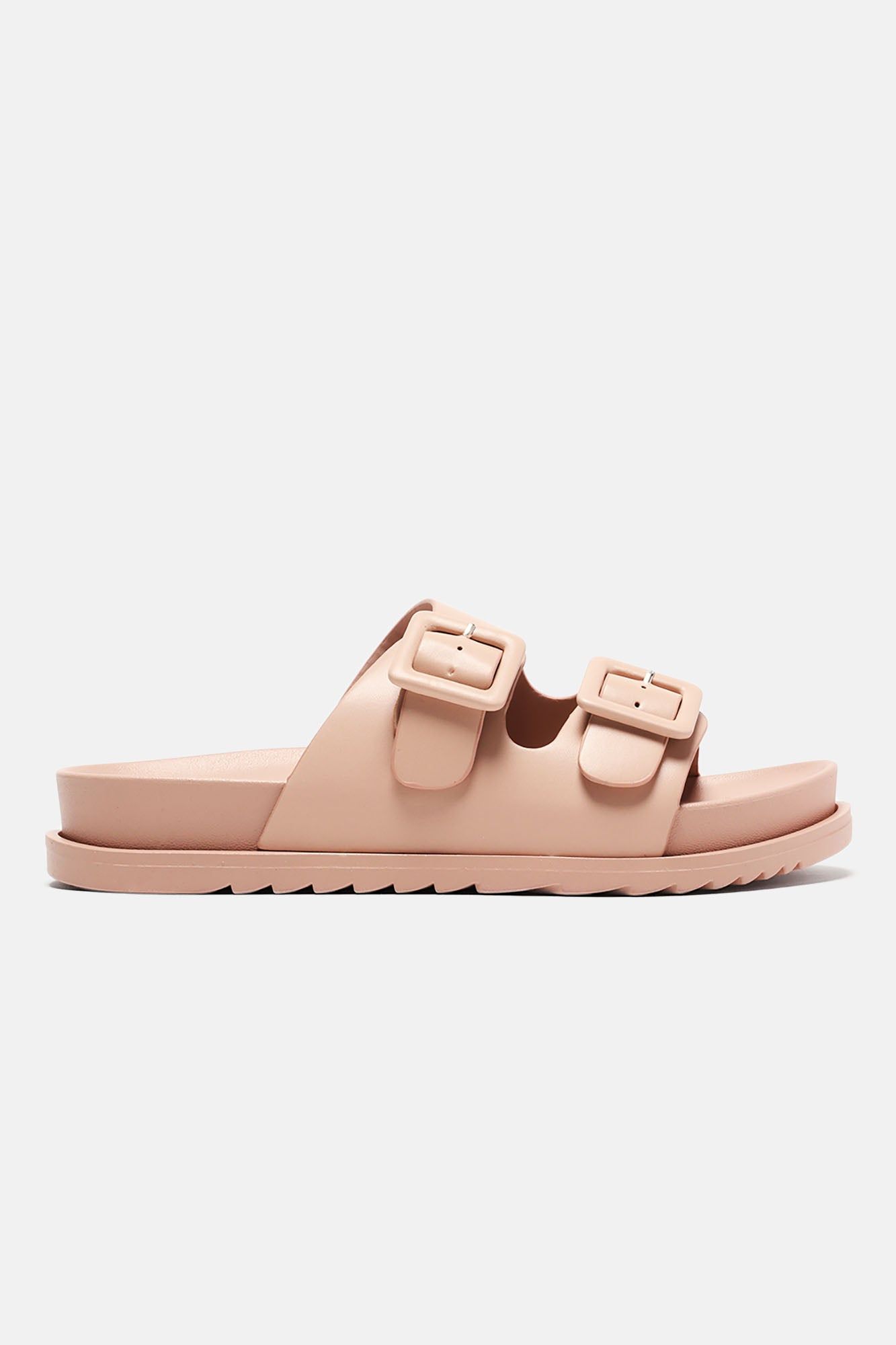 Jaylene Buckle Slides - Nude sold by Fashion Nova product image thumbnail 3