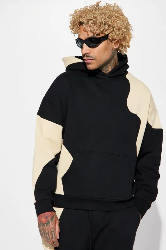 Tyson Opposite Forces Oversize Hoodie - Black/combo sold by Fashion Nova